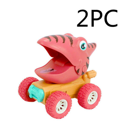 Dinosaur Push Car Sliding Animal Toy Car Kids dealsniper-net I 2PCS