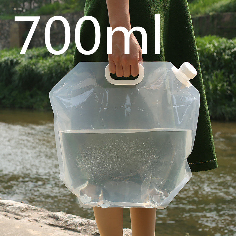 PVC Outdoor Camping Hiking Foldable Portable Water Bags Container Outdoor dealsniper-net