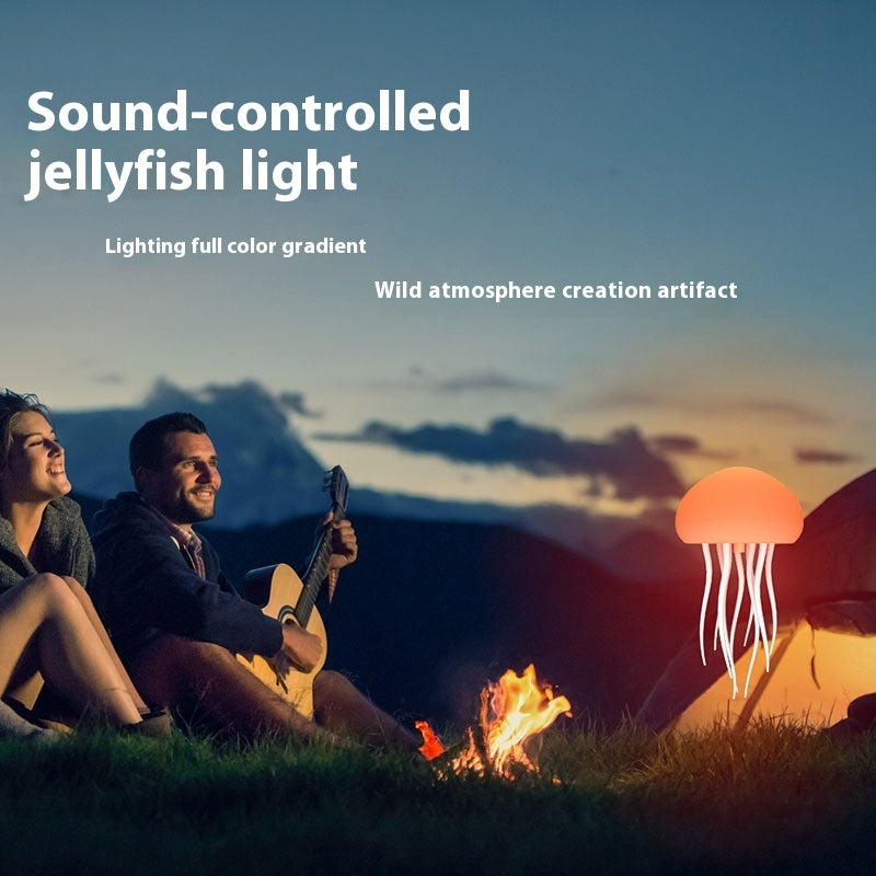 Jellyfish Mood Lamp LED Jellyfish Night Light Portable Home Decor dealsniper-net