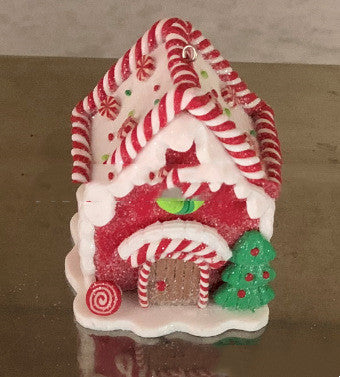 Creative Christmas Pendant For Mini Christmas House Holidays DealSniper.net Red B