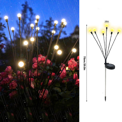 Simulation Firefly Solar Light Outdoor Garden Decoration Lawn Garden dealsniper-net