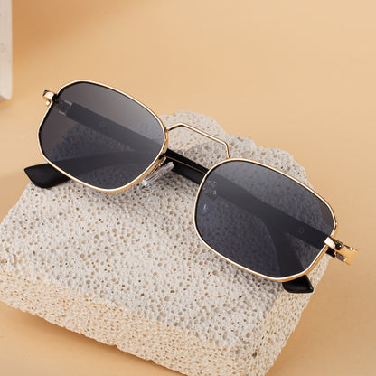 Square Frame Sunglasses For Men And Women Metal Frames Men Gym From House