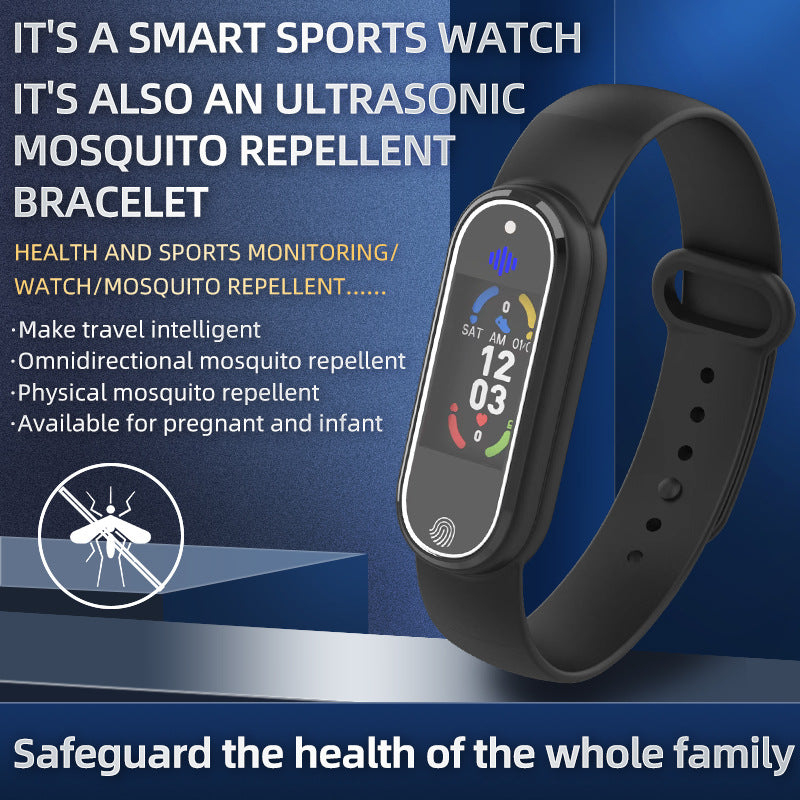 Mosquito Repellent Bracelet Ultrasonic Insect Wristband Watch Gadgets dealsniper-net