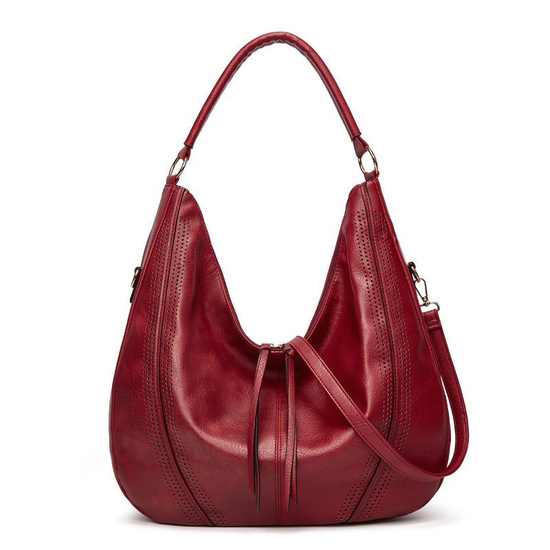 New Trend Retro Large Capacity Tote Shoulder Bag Tassel Women Gym From House