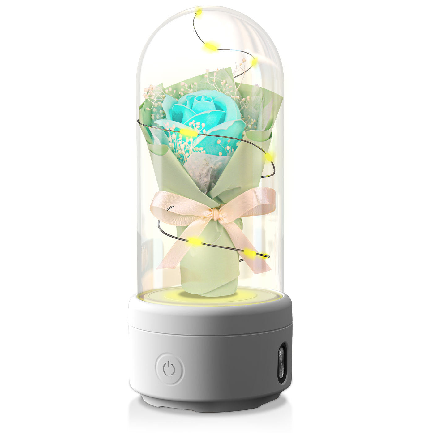 Creative 2 In 1 Bouquet LED Light And Bluetooth-compatible Speaker