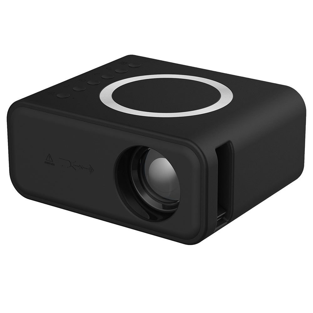 YT300 Home Portable Mini Projector 24 ANSI HD 1080P Gadgets DealSniper.net Black AU Plug