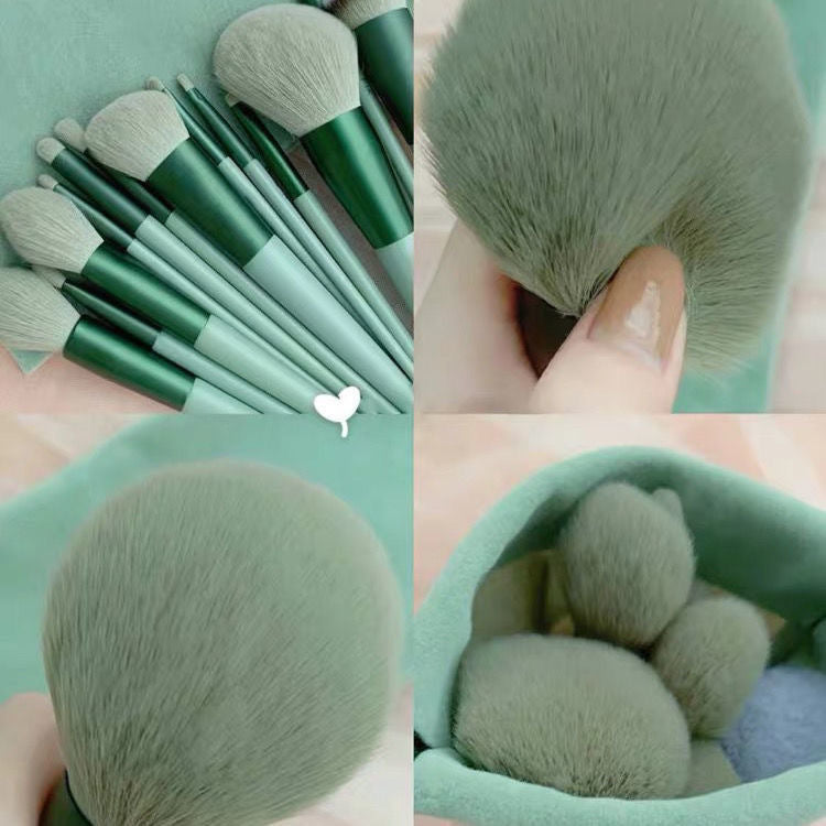 13Pcs Makeup Brush Set Make Up Concealer Brush Blush Powder Beauty dealsniper-net