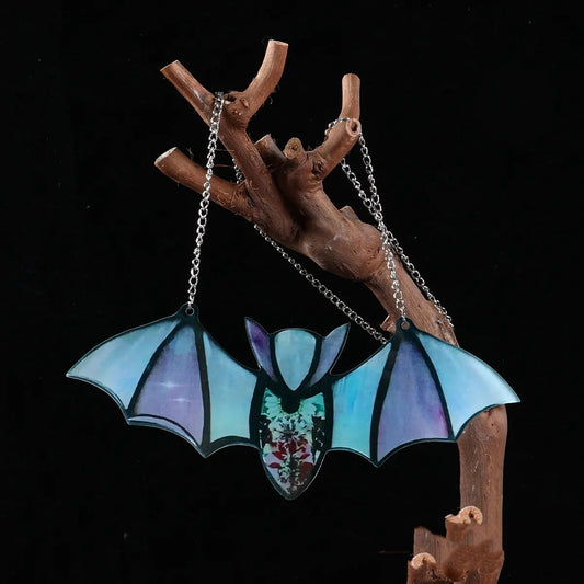 Halloween Decoration Hanging Acrylic Bat Pendant