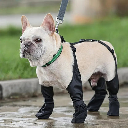 Waterproof Dog Shoes Adjustable Dog Boots Pet Pets dealsniper-net