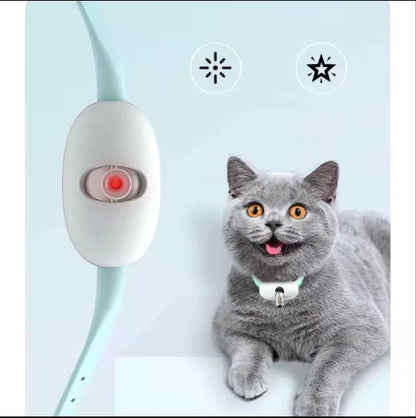 Automatic Cat Teaser Kitty Laser Pen Light Laser Light Pets Gym From House