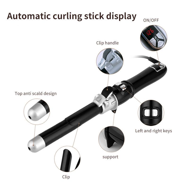 LCD Temperature Controlled Automatic Hair Curler Beauty DealSniper.net