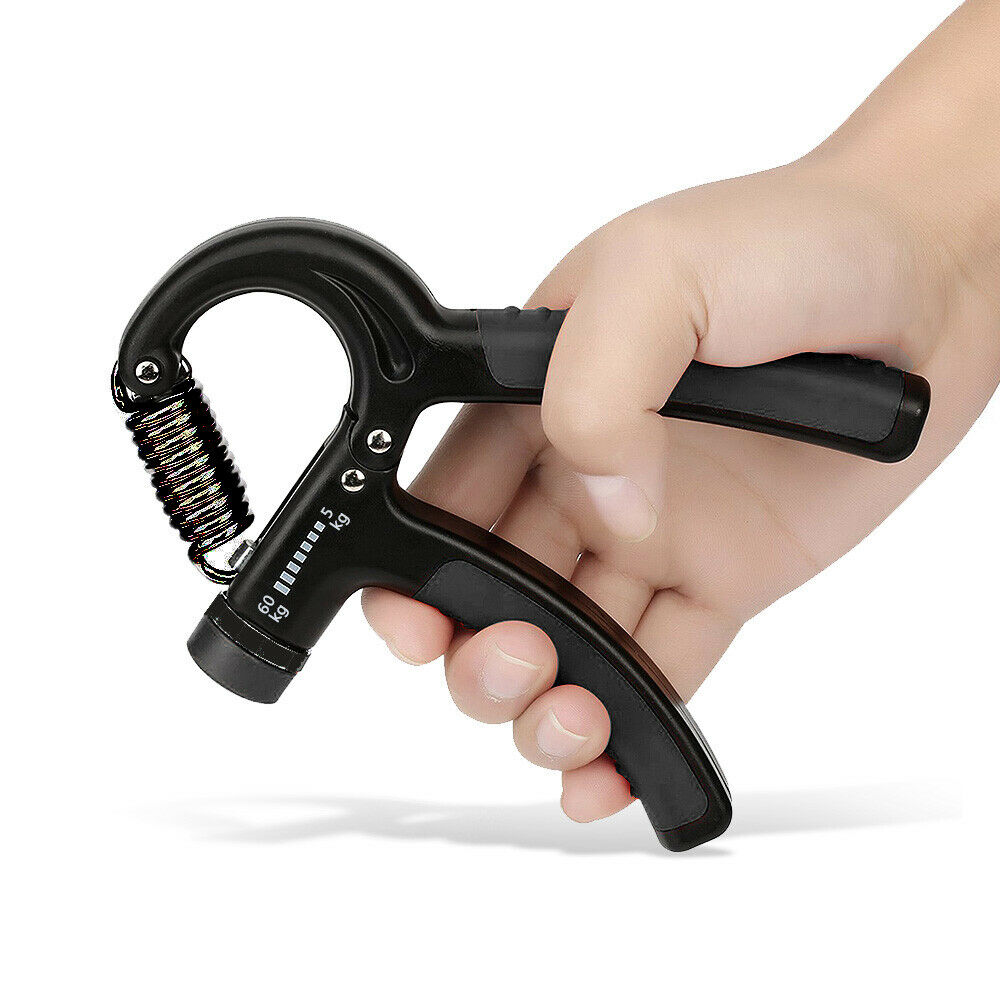 Hand Grip Adjustable Trainer Gripper Strengthener Gym Strength Exerciser Sports DealSniper.net