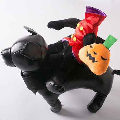 Halloween Dog Clothes Pet Costume Funny Pets Gym From House