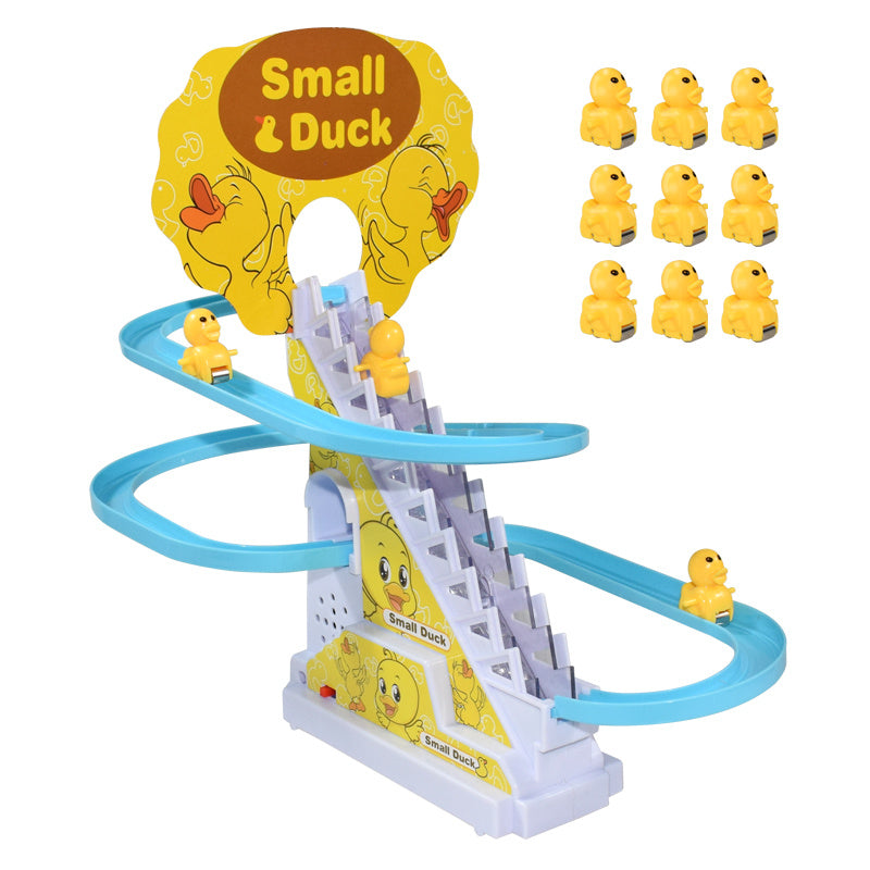 Electric Toy For Duckling Climbing Stairs Kids dealsniper-net Climb stairs 9ducks Charging version