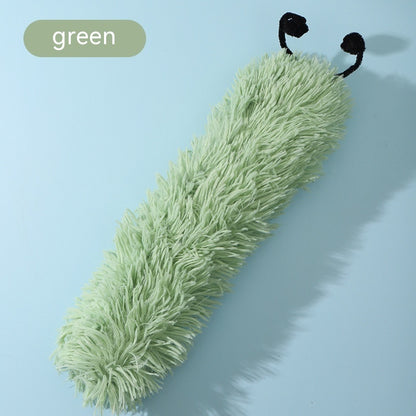 Caterpillar Ringing Paper Cat Toy Self-Hi Relieving Stuffy And Bite-resistant Pets dealsniper-net Grass Green Height 36cm