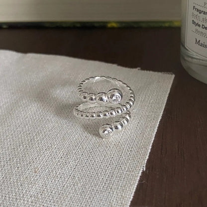 Sweet Cool Multi Layer Ring For Women Geometric Line Wrapped Jewelry Gym From House JZ5637 1 PCS