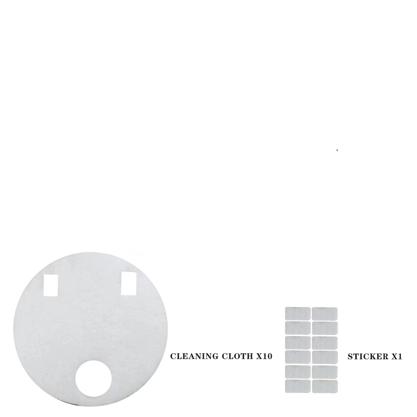 Sweeping Robot USB Charging Automatic Cleaning House dealsniper-net Cleaning Cotton 2 Pack