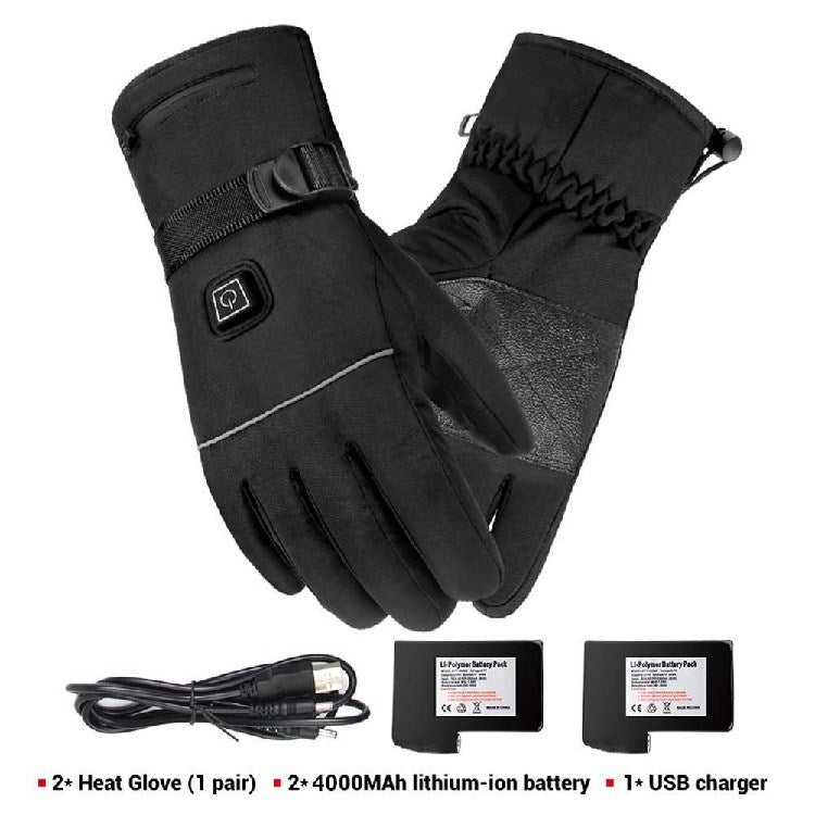 Winter Electric Heated Gloves Motorcycle Touch Screen Gloves Outdoor dealsniper-net