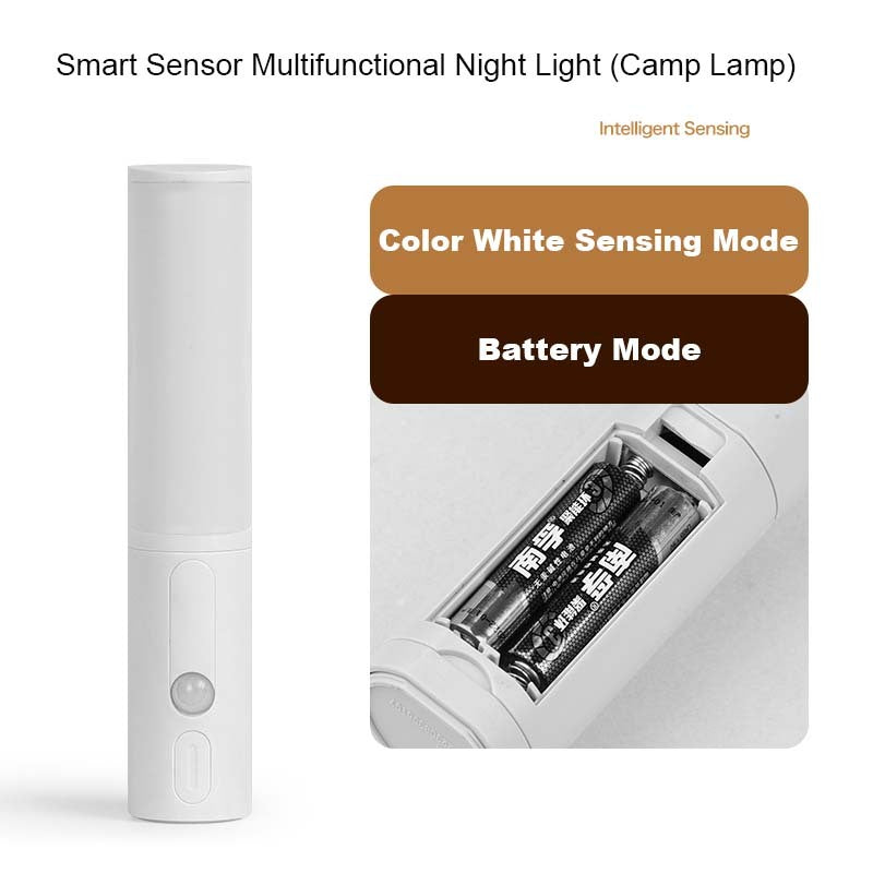 New Style Smart Human Body Induction Motion Sensor Home Decor dealsniper-net Inductive White Battery