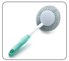Plastic Cleaning Brush Degreasing Dishwashing Brush Kitchen DealSniper.net Green