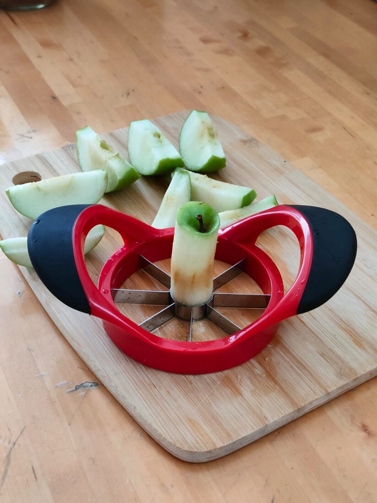 Apple Corer And Slicer - Stainless Steel Apple Corer Kitchen Tool Kitchen dealsniper-net