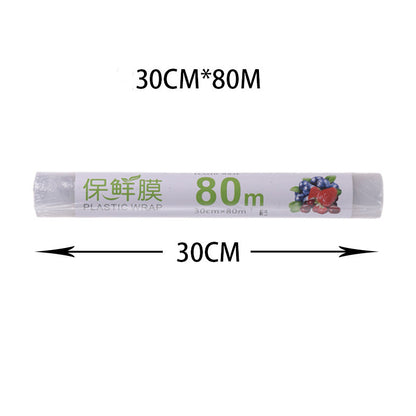Creative Can Hang Magnetic Cling Film Cutter For Home Kitchen Kitchen dealsniper-net A roll of plastic wrap