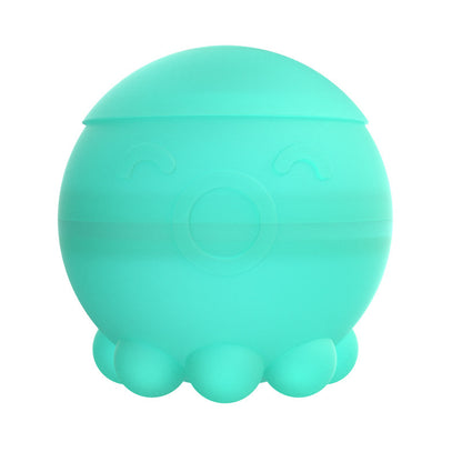 Silicone Water Ball Magnetic One-Hand Toy Kids dealsniper-net Octopus Water Ball Cyan