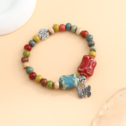 Cross-Border Retro Scenery Dezhou Ceramic Bracelet Jewelry Gym From House A 223 Ceramic bracelet high temperat