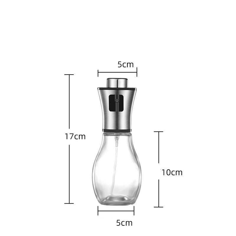 Kitchen Oil Vinegar Soy Sauce Seasoning Flavor Bottle Kitchen dealsniper-net Round drum type 200ml304 bott