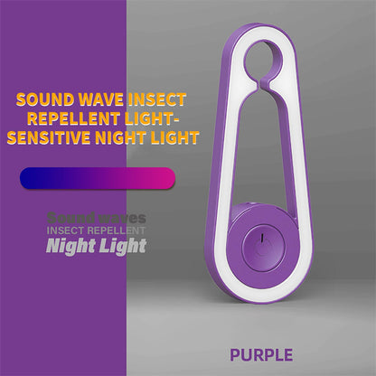 Sound Wave Mosquito Repellent Light-sensitive Night Light