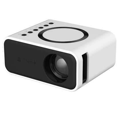 YT300 Home Portable Mini Projector 24 ANSI HD 1080P Gadgets dealsniper-net White AU Plug