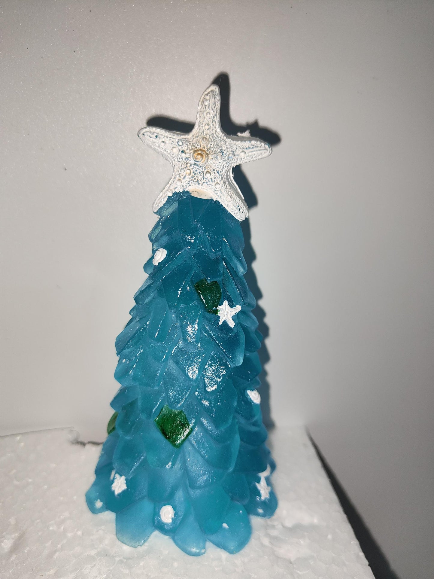 DIY Christmas Decoration Blue Christmas Tree Glass Creative Unique Decoration Holidays dealsniper-net Blue Kits