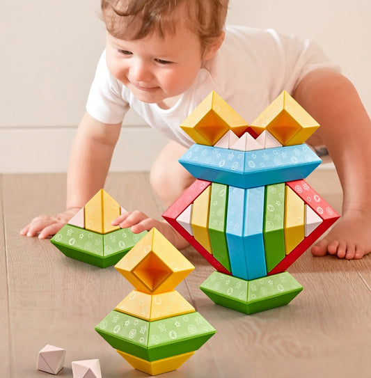 New Variety Building Block Tower Children's Wisdom Kids Gym From House