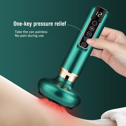 Electric Vacuum Cupping Massager For Body Anti-Cellulite Suction Cup