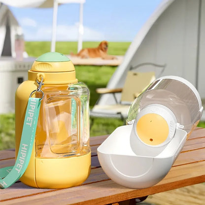 2 In 1 Dog Large Capacity Pets Out Drinking Dispenser Pets DealSniper.net