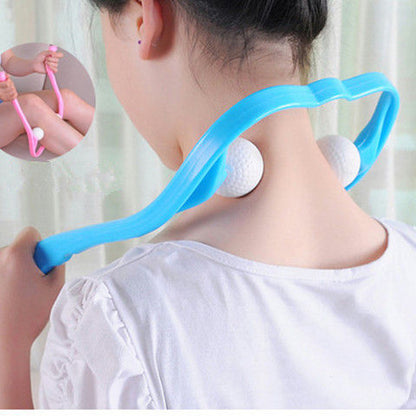 Plastic Pressure Point Therapy Neck Massageador Massagem Relieve