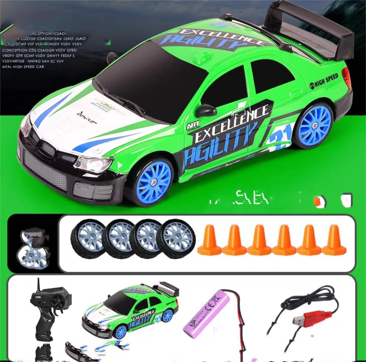 2.4G Drift Rc Car 4WD RC Drift Car Toy Remote Control Christmas Gifts