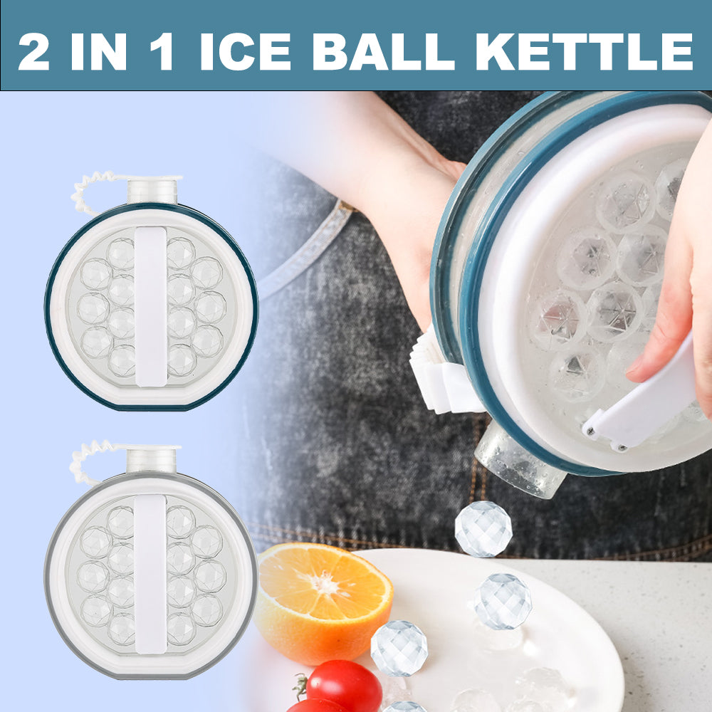 2 In 1 Portable Creative Ice Bottle Cold Kettle Household Kitchen dealsniper-net