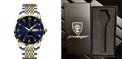 New Men's Watch Waterproof Luminous Calendar Jewelry Gym From House 5Style with box