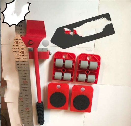 Plastic Convenient Furniture Moving System Roller Set House dealsniper-net 9092 5 Piece Set