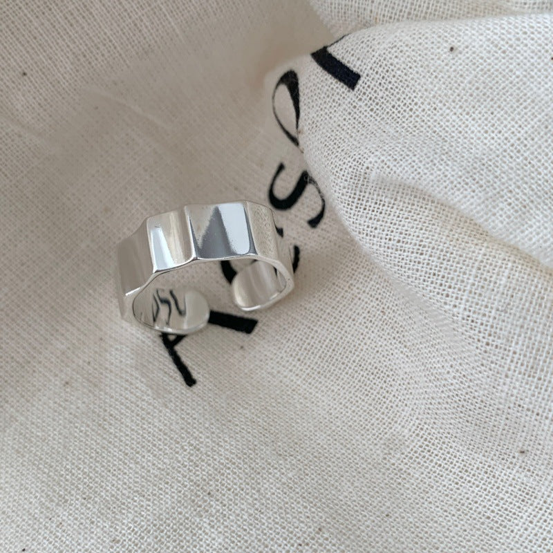 Korean Style Irregular Geometric Ring For Women Jewelry Gym From House