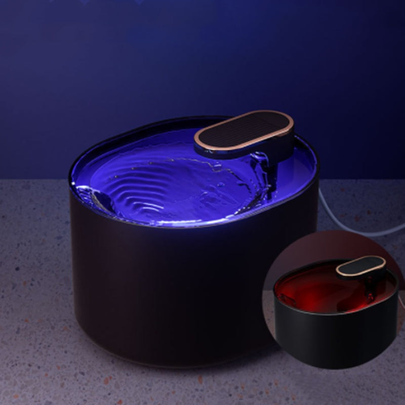 Automatic Pet Cat Water Fountain Mute Water Feeder Bowl Pets Gym From House Berlin blue highend USB