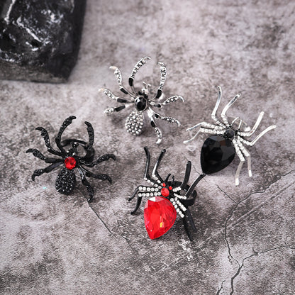 Fashion Dark Halloween Spider Ring Jewelry dealsniper-net