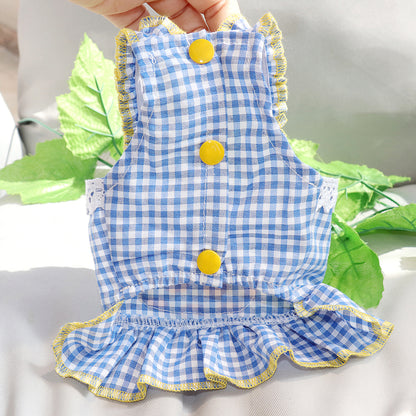 New Summer Dog Clothes Thin Style Pets Gym From House