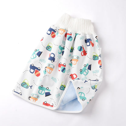 Cotton and bamboo fiber Baby diaper skirt