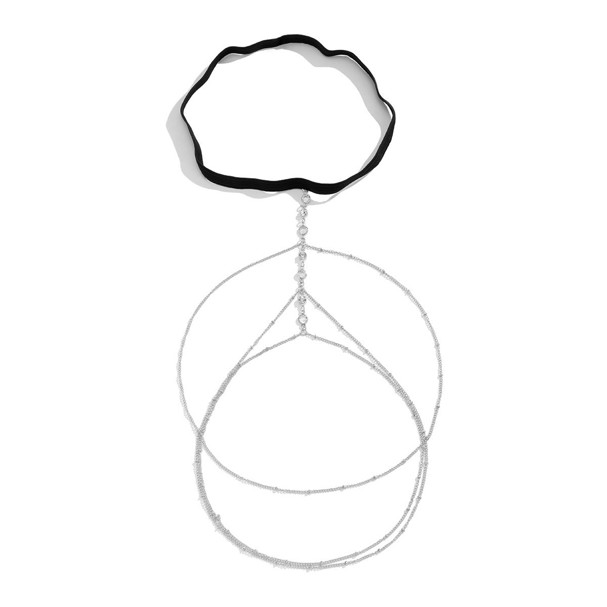 Leisure Beach Pearl Leg Ring Body Chain Women DealSniper.net 02White K0130