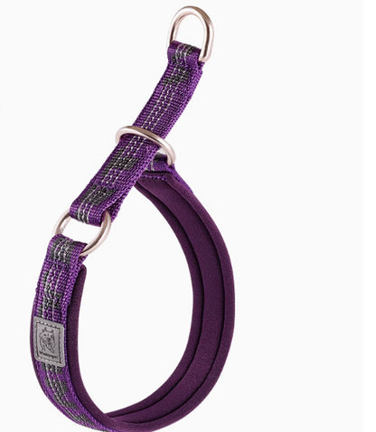 Dog Collar P Chain Dog Walking Collar Collar Artifact Pets dealsniper-net Reflective purple 3XL