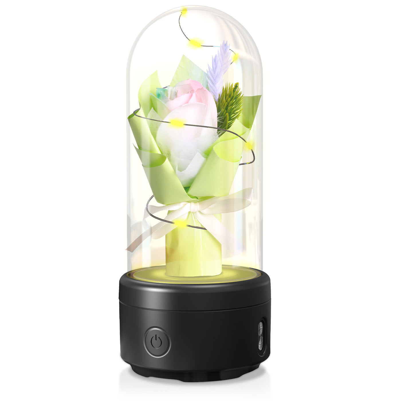 Creative 2 In 1 Bouquet LED Light And Bluetooth-compatible Speaker