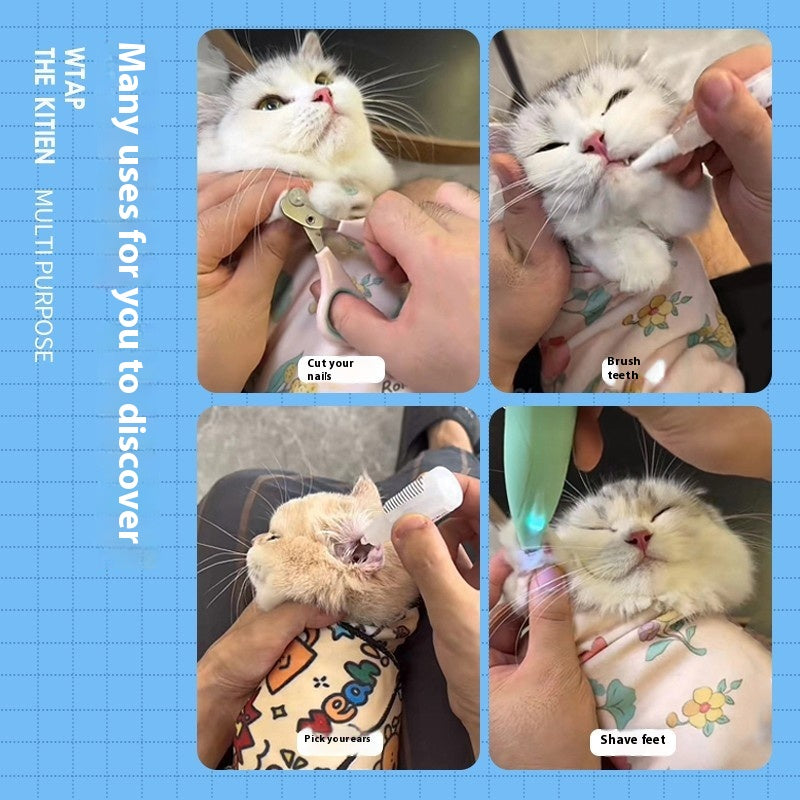 Multi-function Pet Wrap Cloth Camera Cover Protective Pets Gym From House