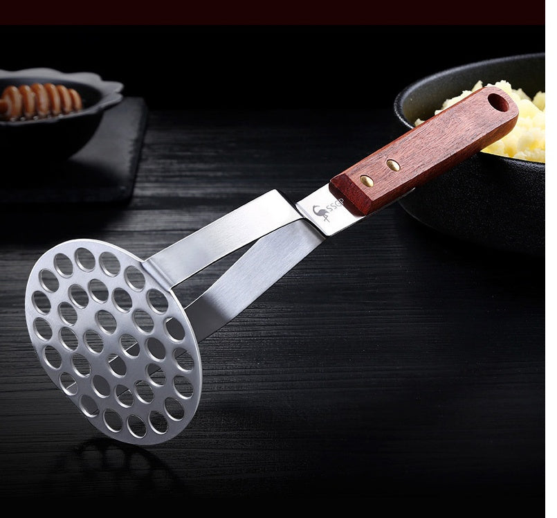 Potato Masher Stainless Steel Manual Potato Ricer Kitchen dealsniper-net